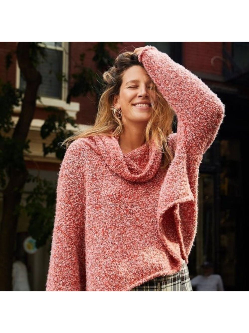 Free People BFF Cowl Neck Sweater
